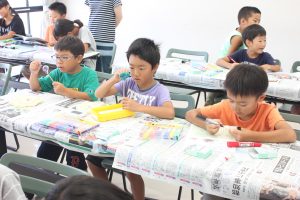 夏休み寺子屋教室5日間8